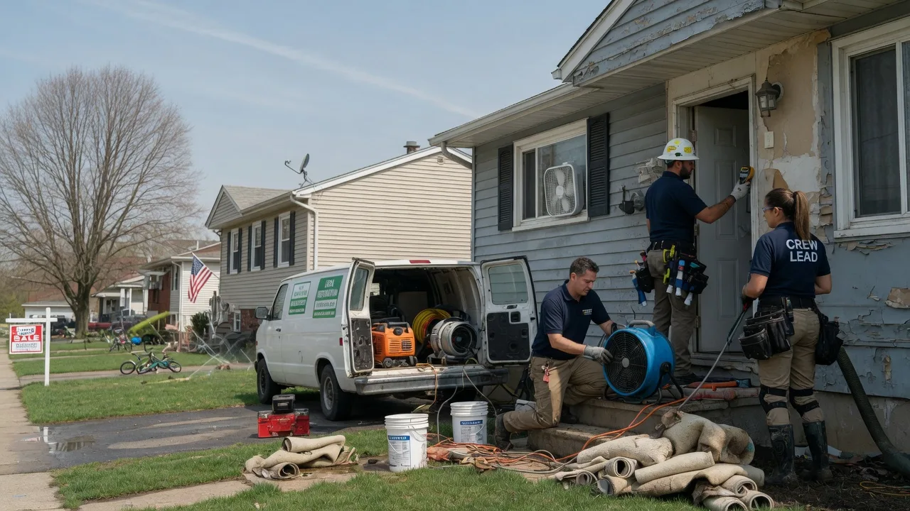 Flood Cleanup in Sheakleyville, PA near me