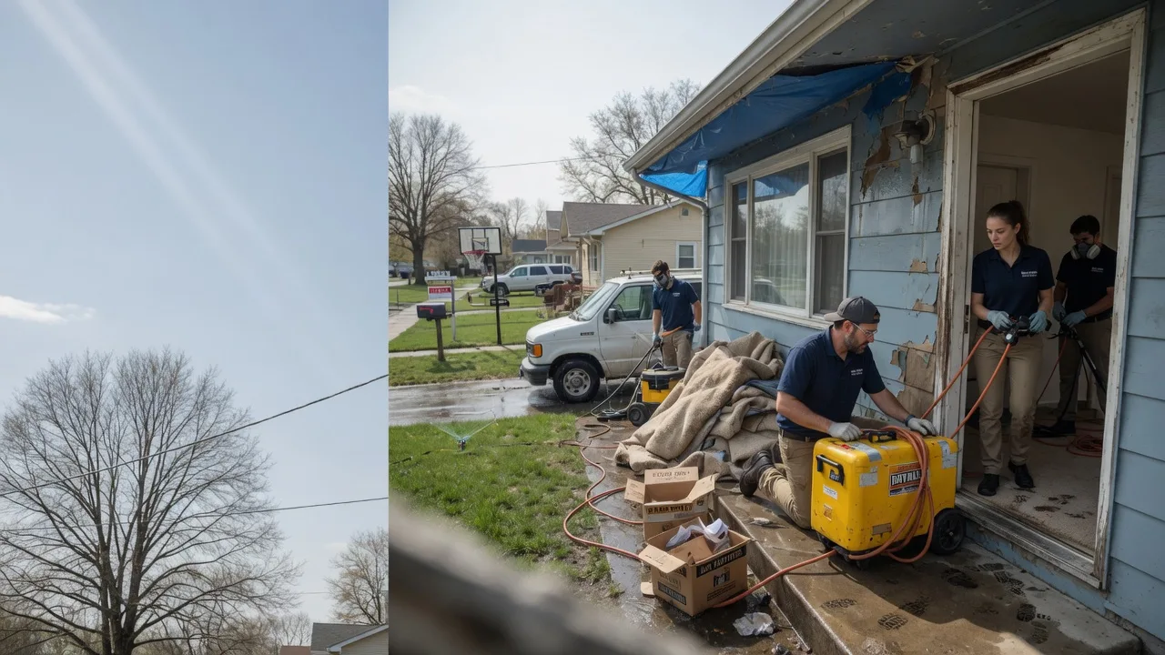 Basement Flood Cleanup in Sheakleyville, PA near me